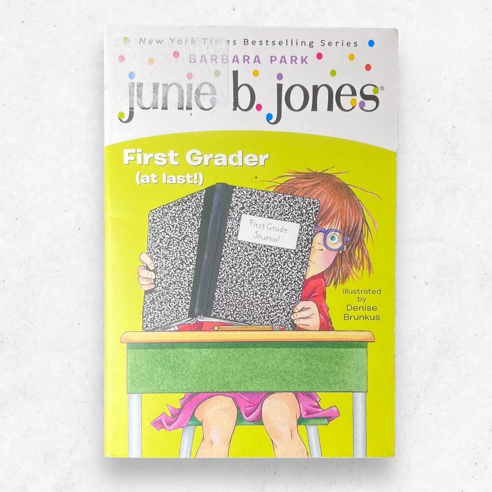 Junie B. Jones First Grader‎ at Last by Barbara Park Paperback Good Condition